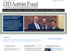 Tablet Screenshot of 13dactivistfund.com